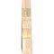 Ekena Millwork Saratoga Rough Sawn Timber Gable Bracket, Douglas Fir, 36"W x 23"H x 4"D x 6"F, 15/12 Pitch GBW036X23X0406SAR00RDF - alternate 4